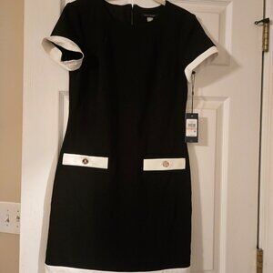 Tommy Hilfiger Black and White Sheath dress